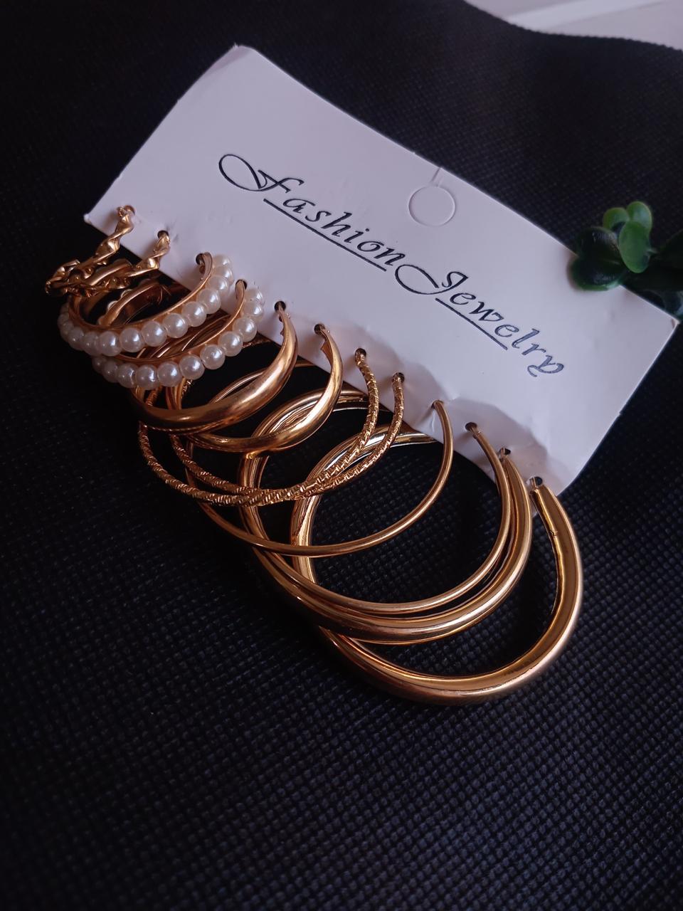 6-Piece Elegant Earrings Set