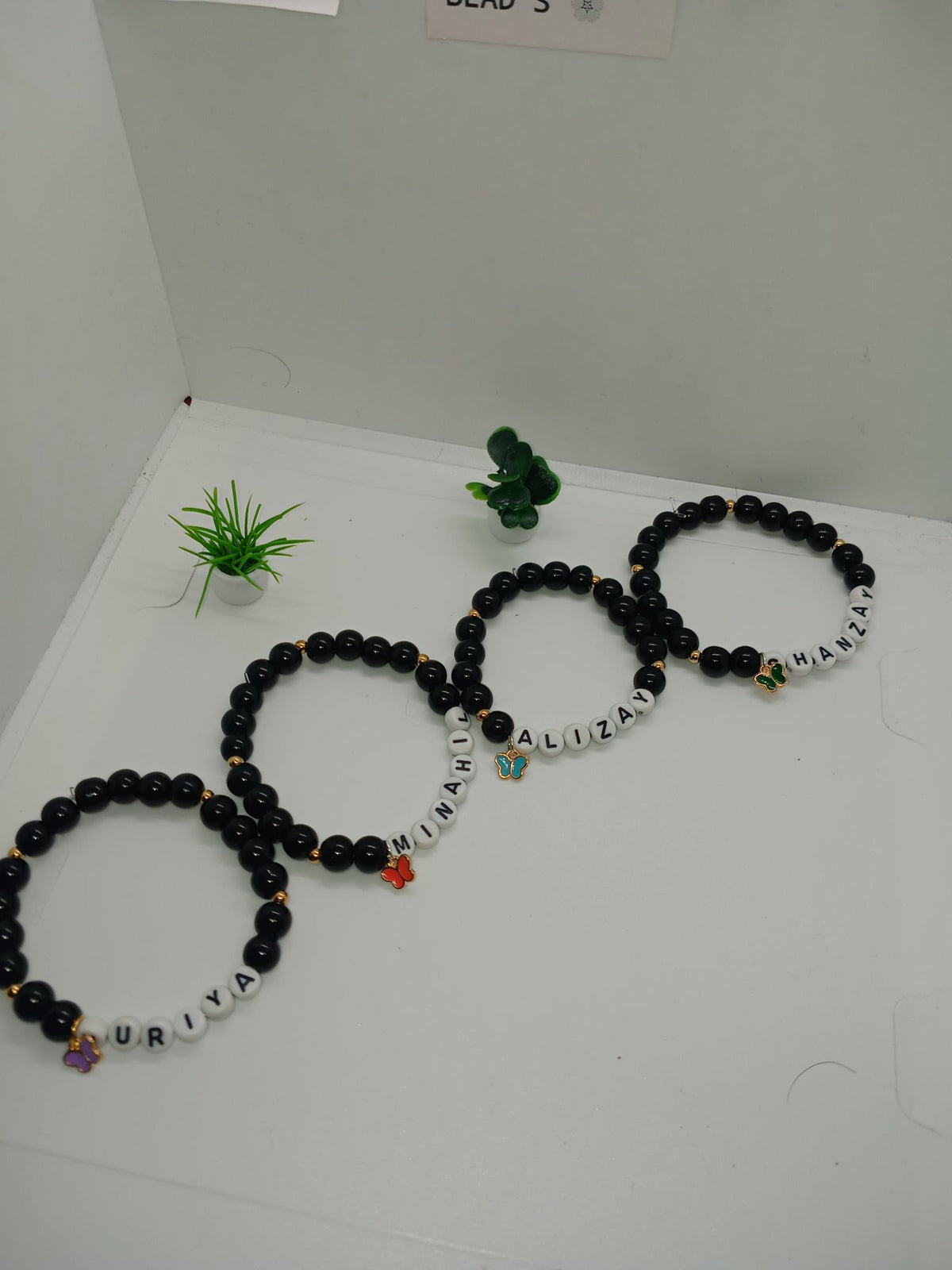 PERSONALIZED BEADED BRACELETS