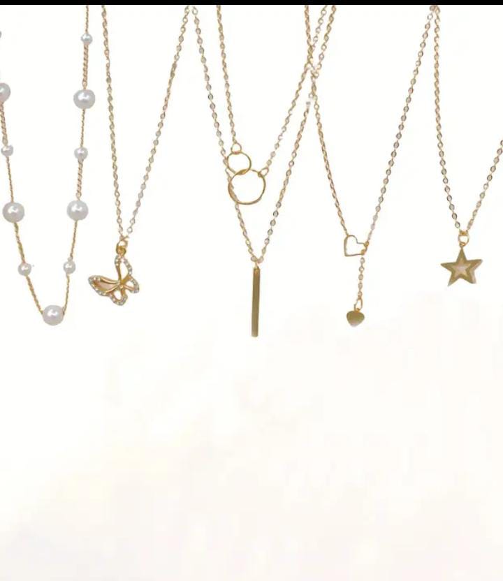 5 Necklace Set