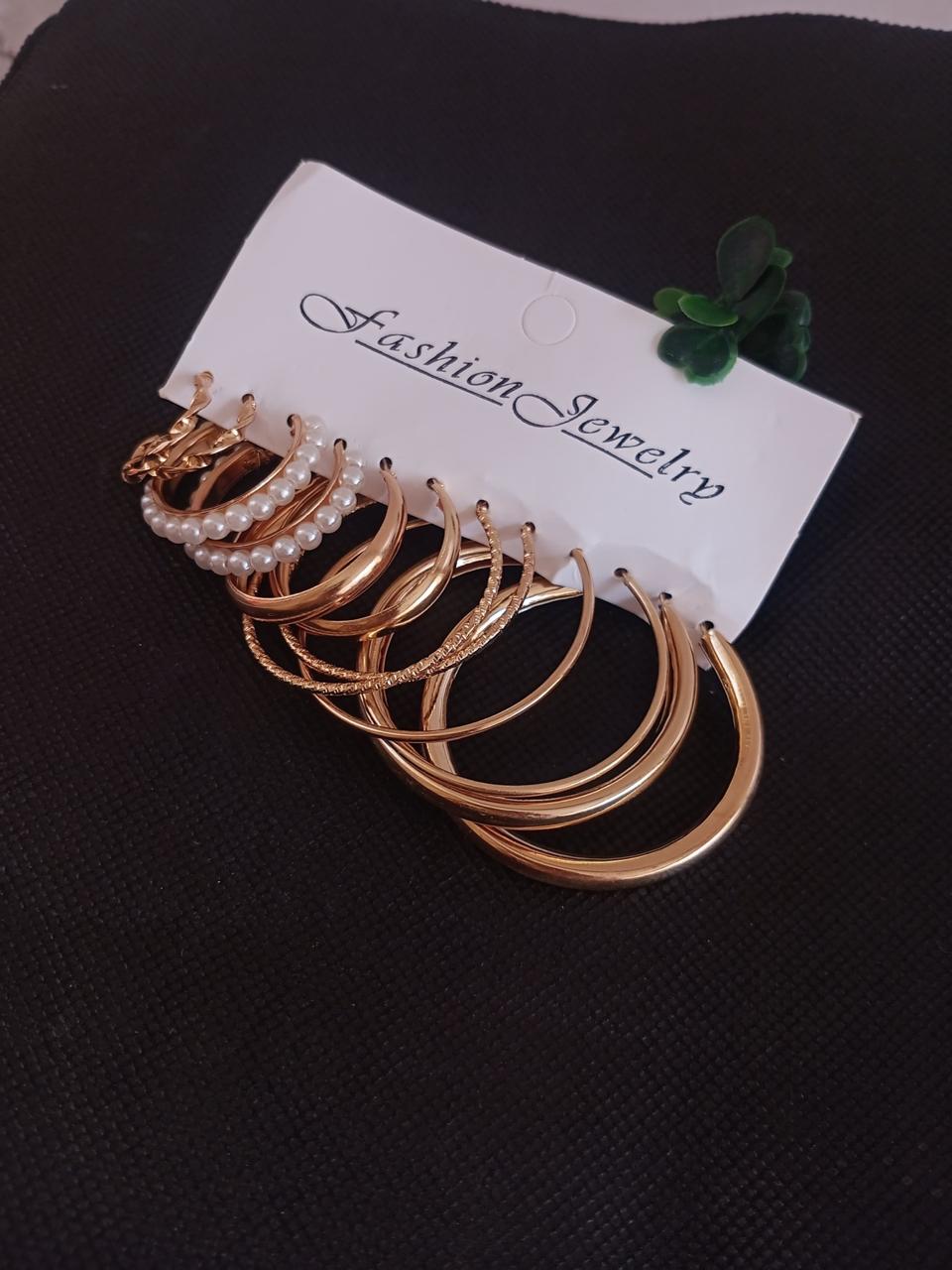 6-Piece Elegant Earrings Set