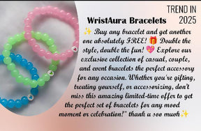 Wrist aura bracelets