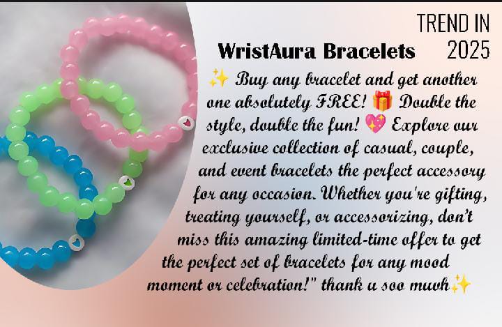 Wrist aura bracelets