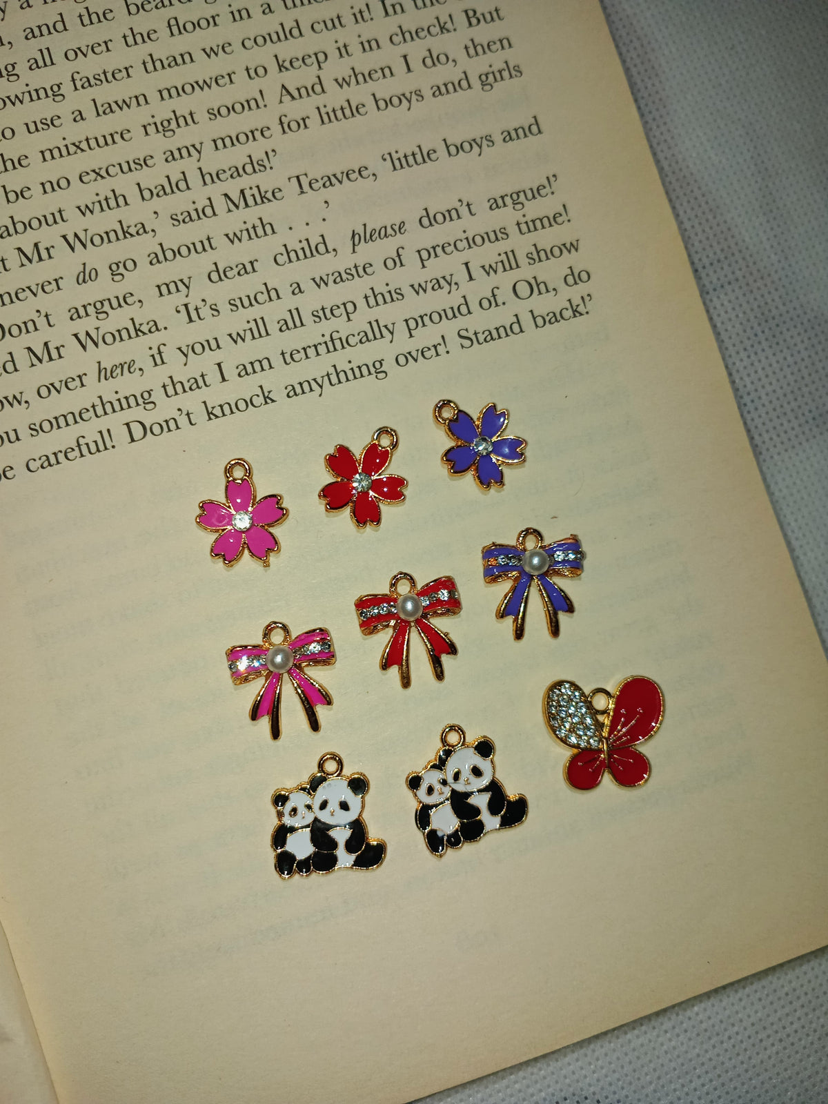 Bow charms