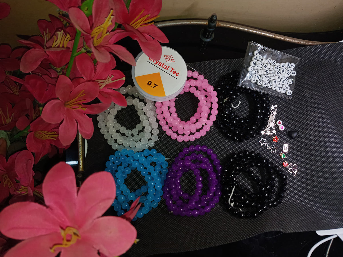 DIY Beaded Bracelet Kit With Free Delivery